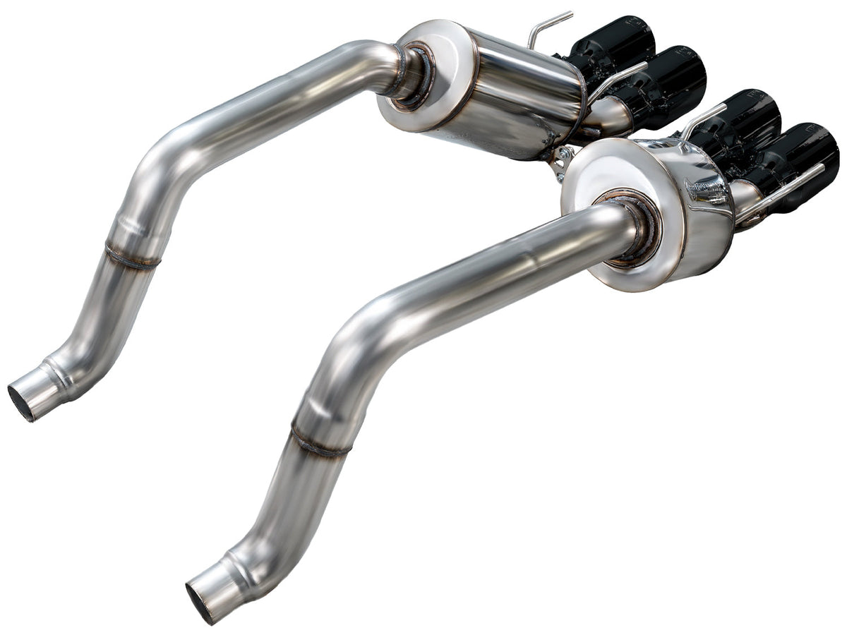 AWE Tuning 05-07 C6 Chevrolet Corvette 6.0L Touring Edition Axleback Exhaust w/ Diamond Black Tips - 3015-43660 for 2005-2008
