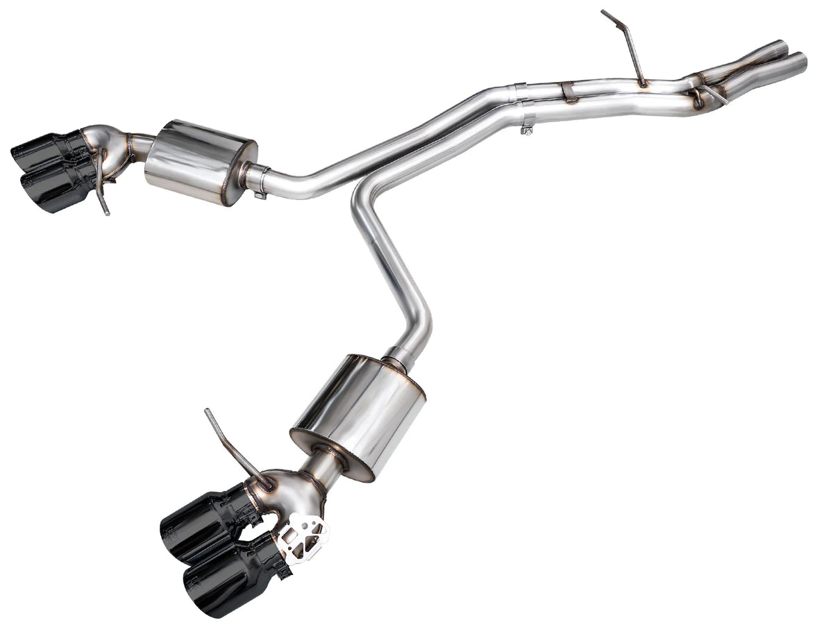AWE Tuning 19-21 Porsche Macan 3.0T/2.9TT Touring Edition Catback Exhaust w/ Diamond Black Tips - 3015-43951