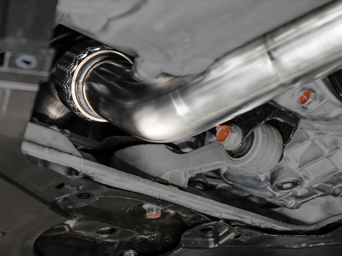 AWE Tuning 2024 Acura Integra Type S DE5 FWD Touring Edition Exhaust w/ Triple Chrome Silver Tips - 3015-52335