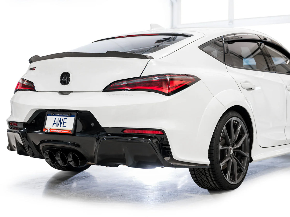 AWE Tuning 2024 Acura Integra Type S DE5 FWD Touring Edition Exhaust w/ Triple Diamond Black Tips - 3015-53335