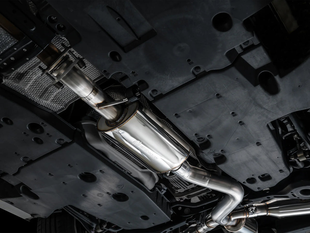 AWE Tuning 2023+ Toyota GR Corolla Track Edition Exhaust - Diamond Black Tips - 3020-53472