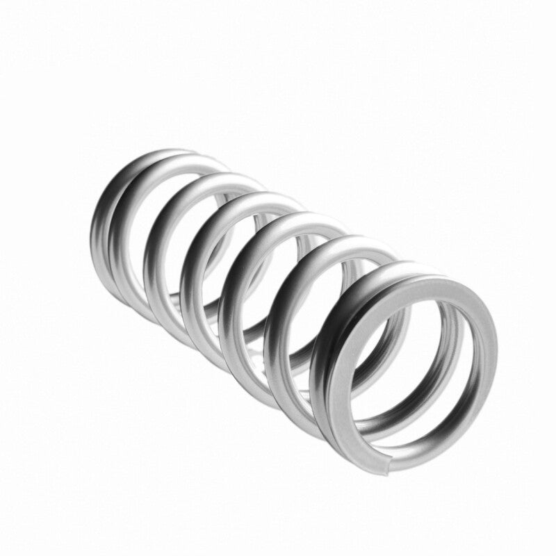 QA1 2-1/2in ID High Travel Spring - 7in Length x 850lbs/in - Silver Powder Coated - 7HT850 - out of package
