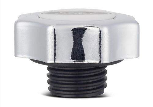 Ford Performance - Ford Oval Logo Oil Fill Cap: Screw in Type; Chrome Finish - 302-230