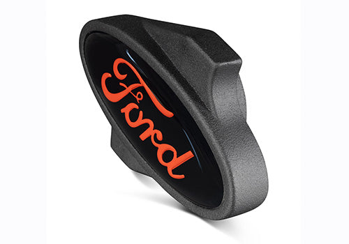 Ford Performance - Black Finish Air Cleaner Nut: Red Ford Oval Logo - 302-339