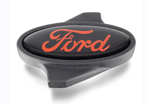 Ford Performance - Black Finish Air Cleaner Nut: Red Ford Oval Logo - 302-339