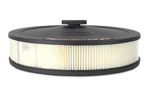 Ford Performance - Air Cleaner Kit: Black Crinkle Finish, Red Ford Racing Emblem - 302-352