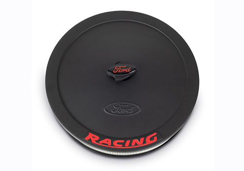 Ford Performance - Air Cleaner Kit: Black Crinkle Finish, Red Ford Racing Emblem - 302-352
