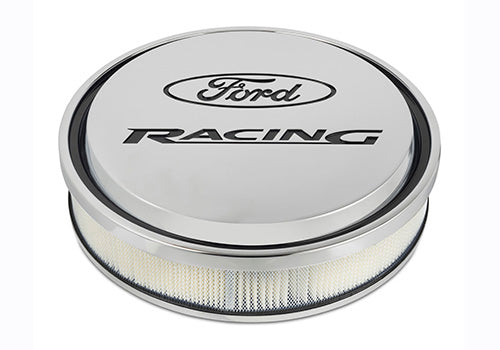 Ford Performance - Ford Racing Slant Edge Air Cleaner Chrome - 302-384