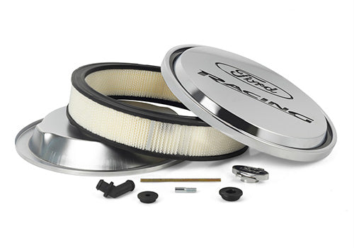 Ford Performance - Ford Racing Slant Edge Air Cleaner Chrome - 302-384