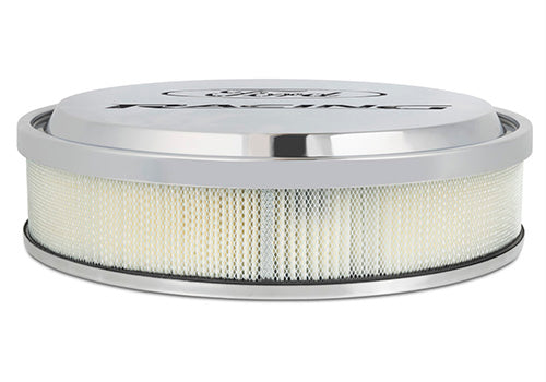Ford Performance - Ford Racing Slant Edge Air Cleaner Chrome - 302-384