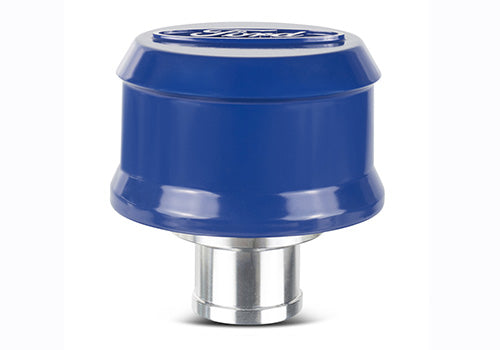 Ford Performance - Ford Slant Edge Breather - Blue - 302-436