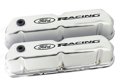 Ford Performance - Ford Racing Complete Dress up Kit, Chrome Finish With Black Emblems - 302-510