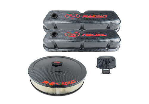 Ford Performance - Ford Racing Complete Dress up Kit, Carbon Fiber Style Finish - 302-520
