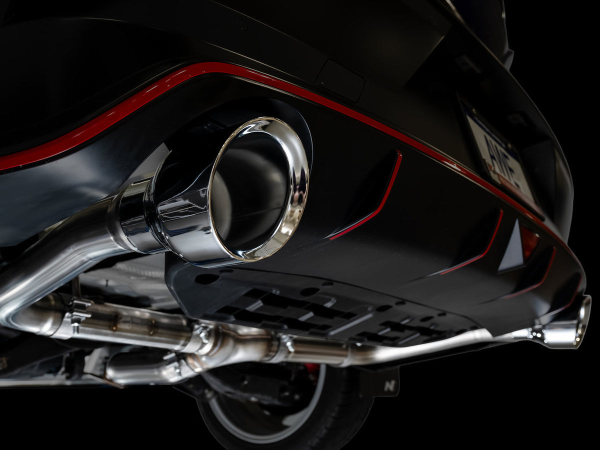 AWE 22-26 Hyundai Elantra N Track Edition Cat-Back Exhaust - Chrome Silver Tips - 3020-32237