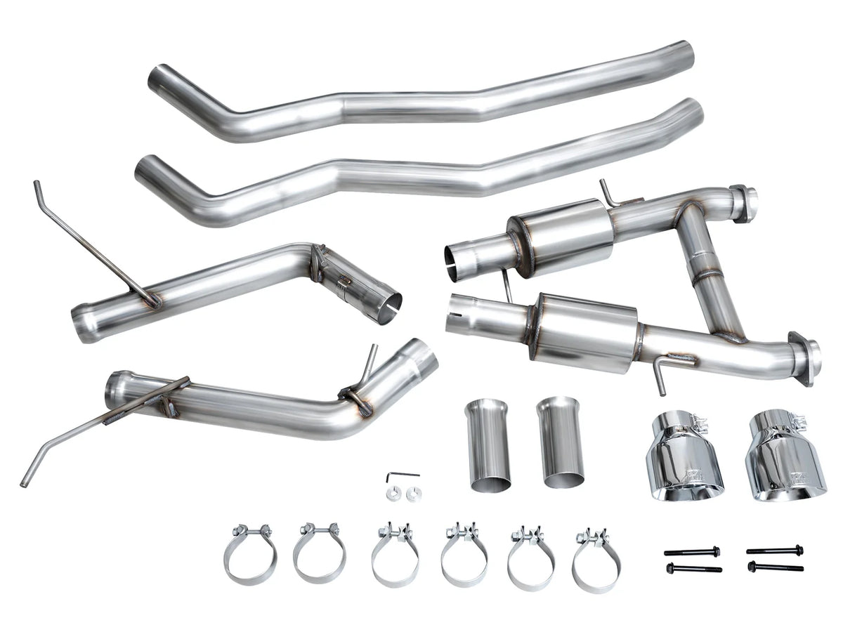 AWE Tuning 11-24 Dodge Durango 5.7L Track Edition Exhaust w/ Chrome Silver Tips - 3020-32575