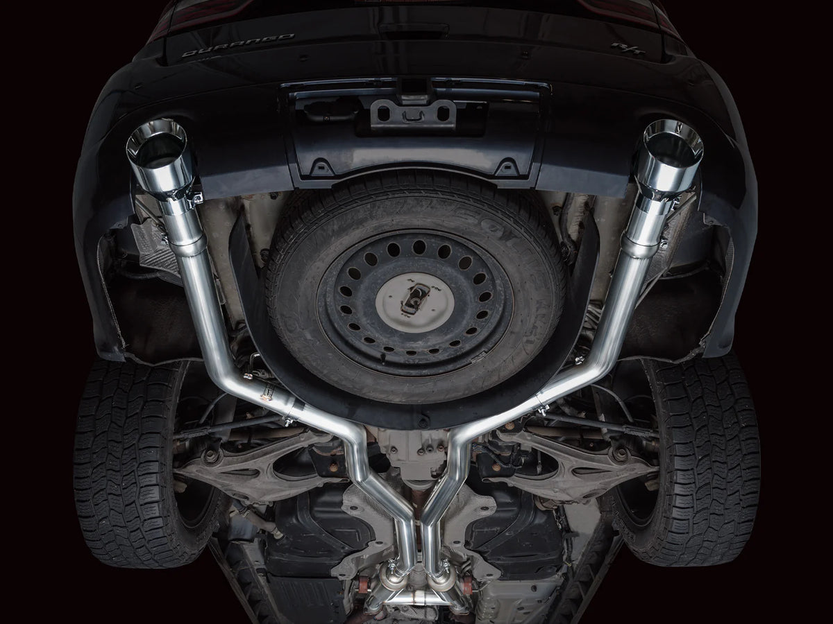 AWE Tuning 11-24 Dodge Durango 5.7L Track Edition Exhaust w/ Chrome Silver Tips - 3020-32575