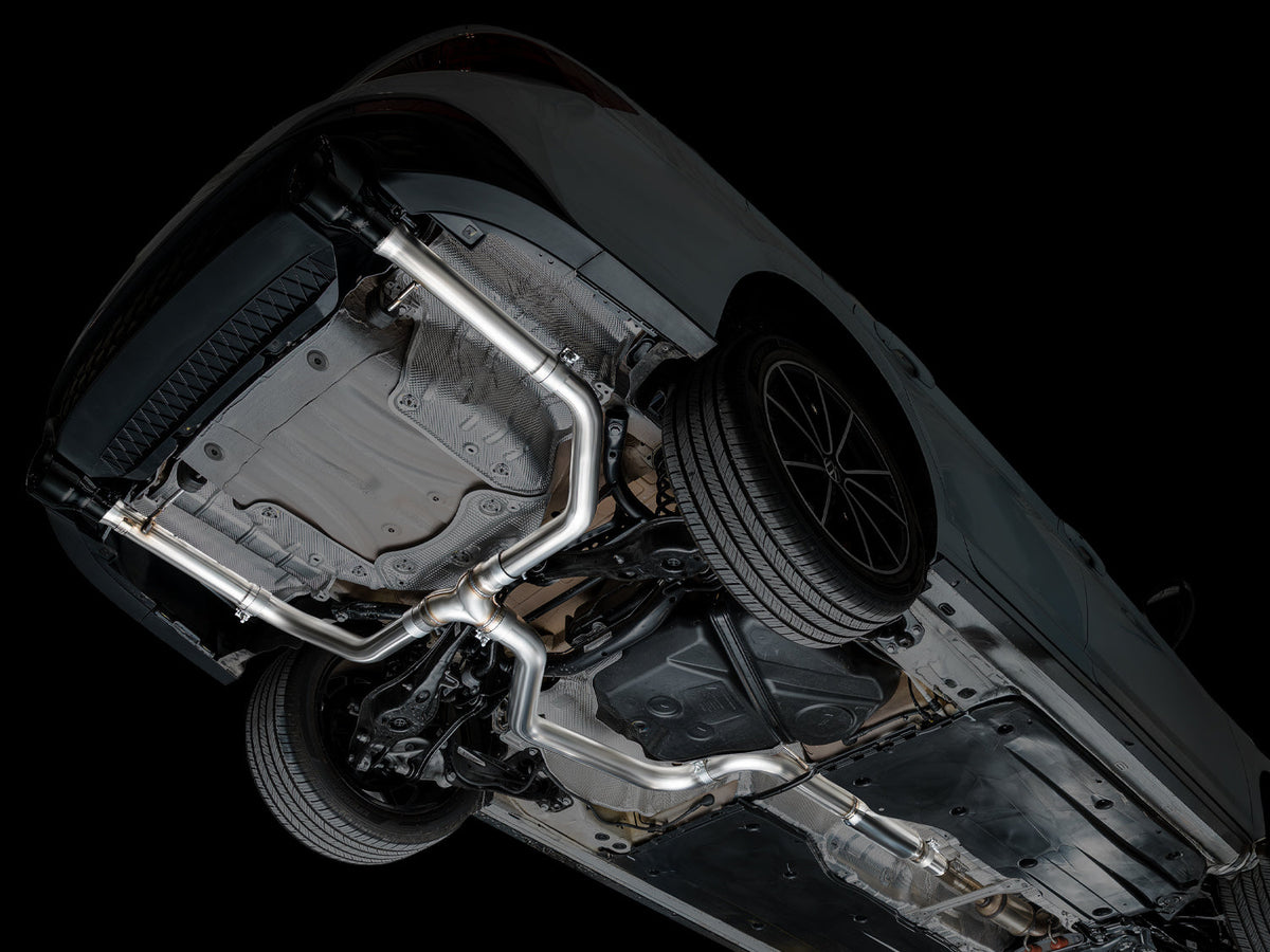 AWE 22-25 Volkswagen Jetta GLI Track Edition Exhaust - Diamond Black Tips - 3020-33275