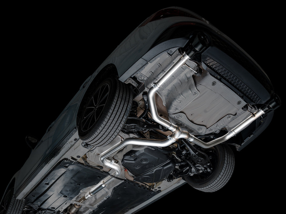 AWE 22-25 Volkswagen Jetta GLI Track Edition Exhaust - Diamond Black Tips - 3020-33275