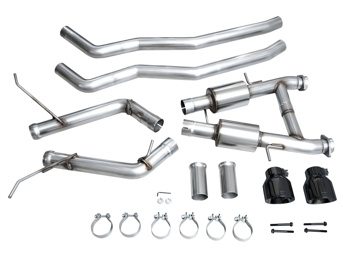 AWE Tuning 11-24 Dodge Durango 5.7L Track Edition Exhaust w/ Diamond Black Tips - 3020-33575