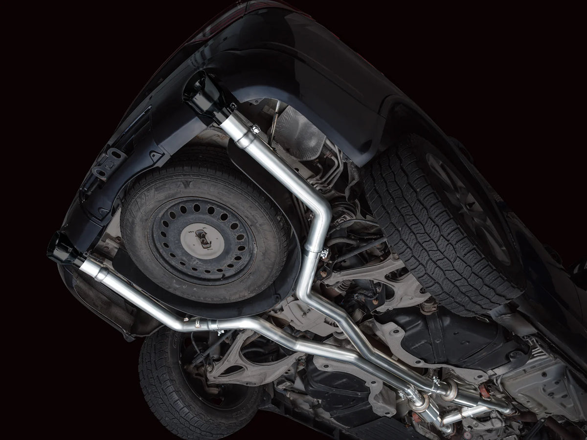 AWE Tuning 11-24 Dodge Durango 5.7L Track Edition Exhaust w/ Diamond Black Tips - 3020-33575