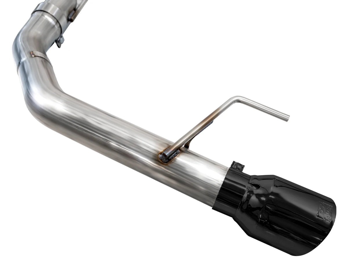 AWE 2024 Ford Mustang GT Fastback S650 RWD Track Edition Catback Exhaust w/ Dual Diamond Black Tips - 3020-33650