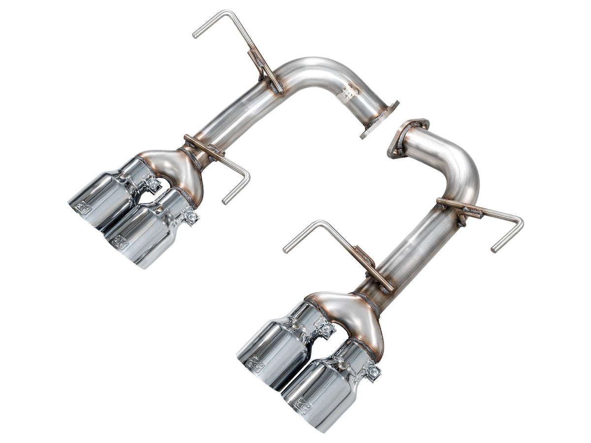 AWE Tuning 22-25 Subaru VB WRX Track Edition Axleback Exhaust - Chrome Silver Tips - 3020-42424