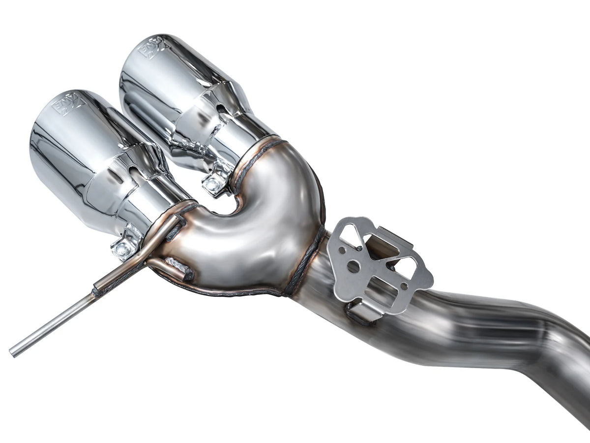 AWE Tuning 23-24 BMW G87 M2 Track Edition Exhaust - Chrome Silver Tips - 3020-42487