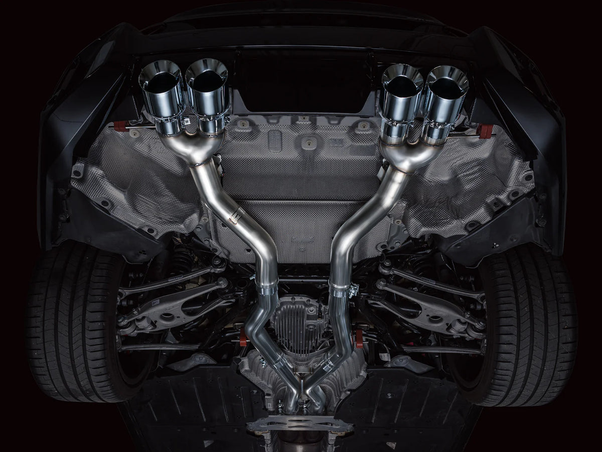 AWE Tuning 23-24 BMW G87 M2 Track Edition Exhaust - Diamond Black Tips - 3020-43487
