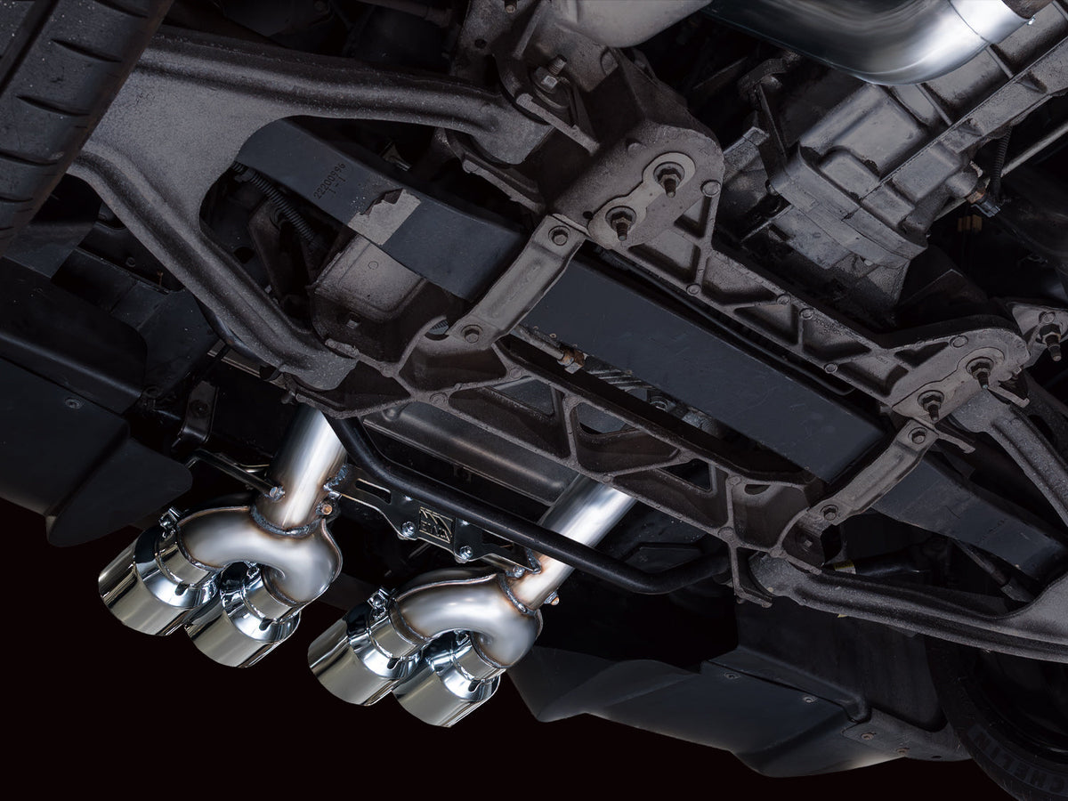 AWE Tuning C6 Chevrolet Corvette Z06/ZR1 Track Edition Axle-back Exhaust w/ Chrome Silver Tips - 3020-42606 for 2006-2013 Che