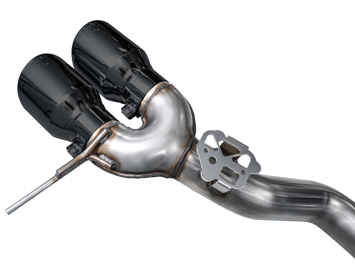 AWE Tuning 23-24 BMW G87 M2 Track Edition Exhaust - Diamond Black Tips - 3020-43487