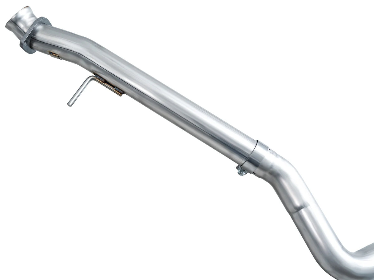 AWE 23-24 Toyota GR Corolla Track Edition Catback Exhaust - Chrome Silver Tips - 3020-52472