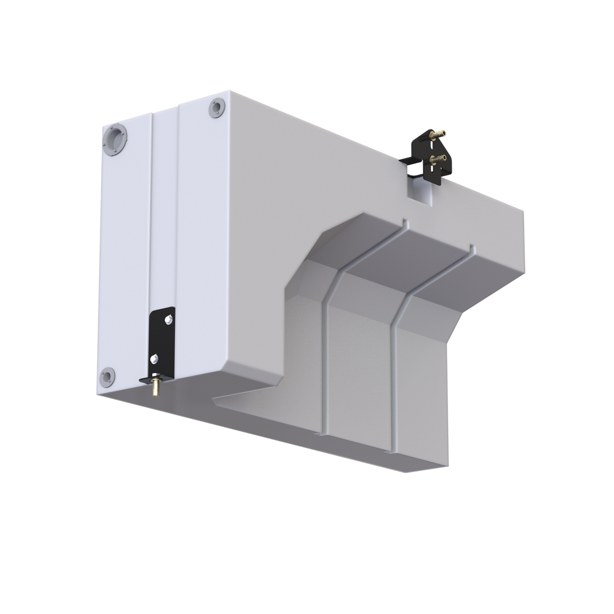 S&amp;B 34 Gallon Wheel Well Water Tank (Passenger Side) for 2013-2024 Dodge / RAM Promaster 1500, 2500, 3500 136&quot;, 159&quot; and 159&quot; EXT - 10-3020