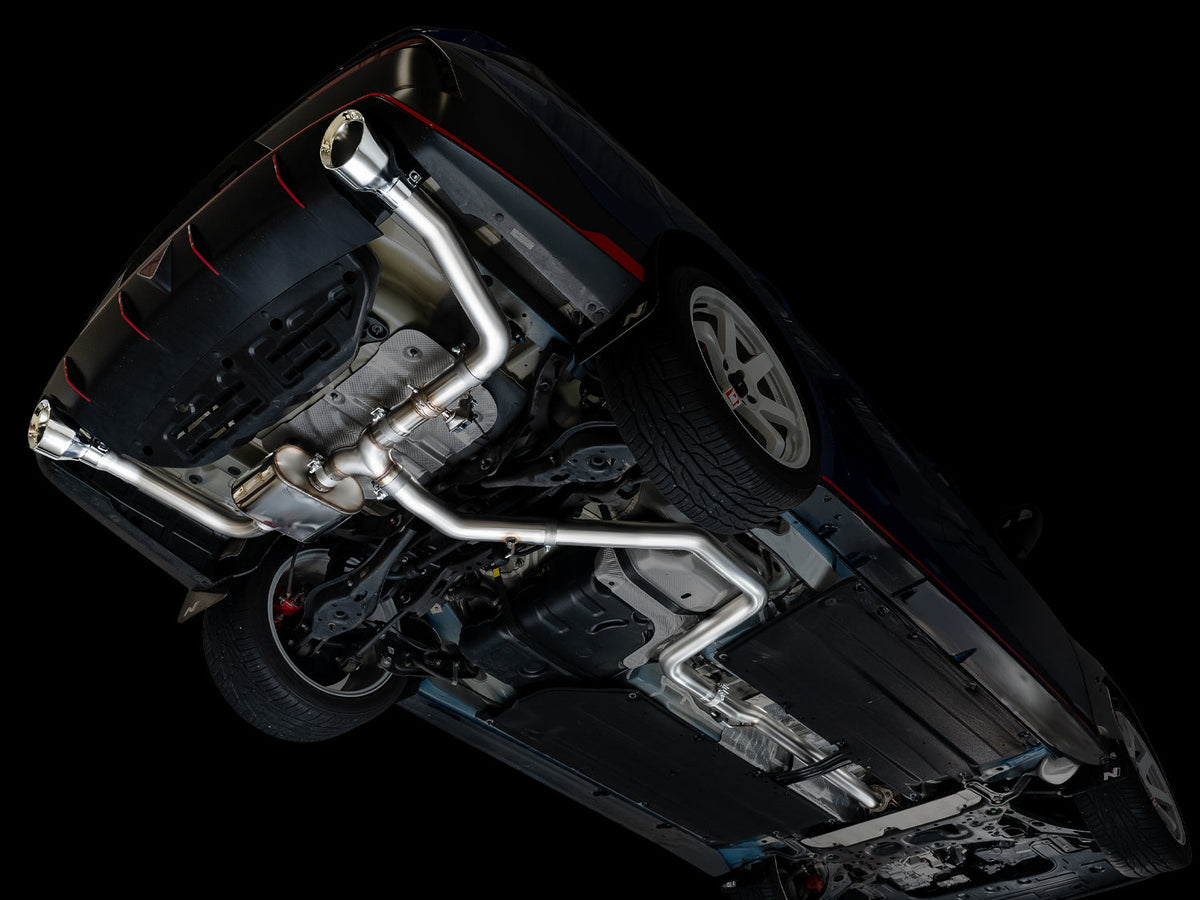 AWE 22-26 Hyundai Elantra N SwitchPath Cat-Back Exhaust - Chrome Silver Tips - 3025-32237