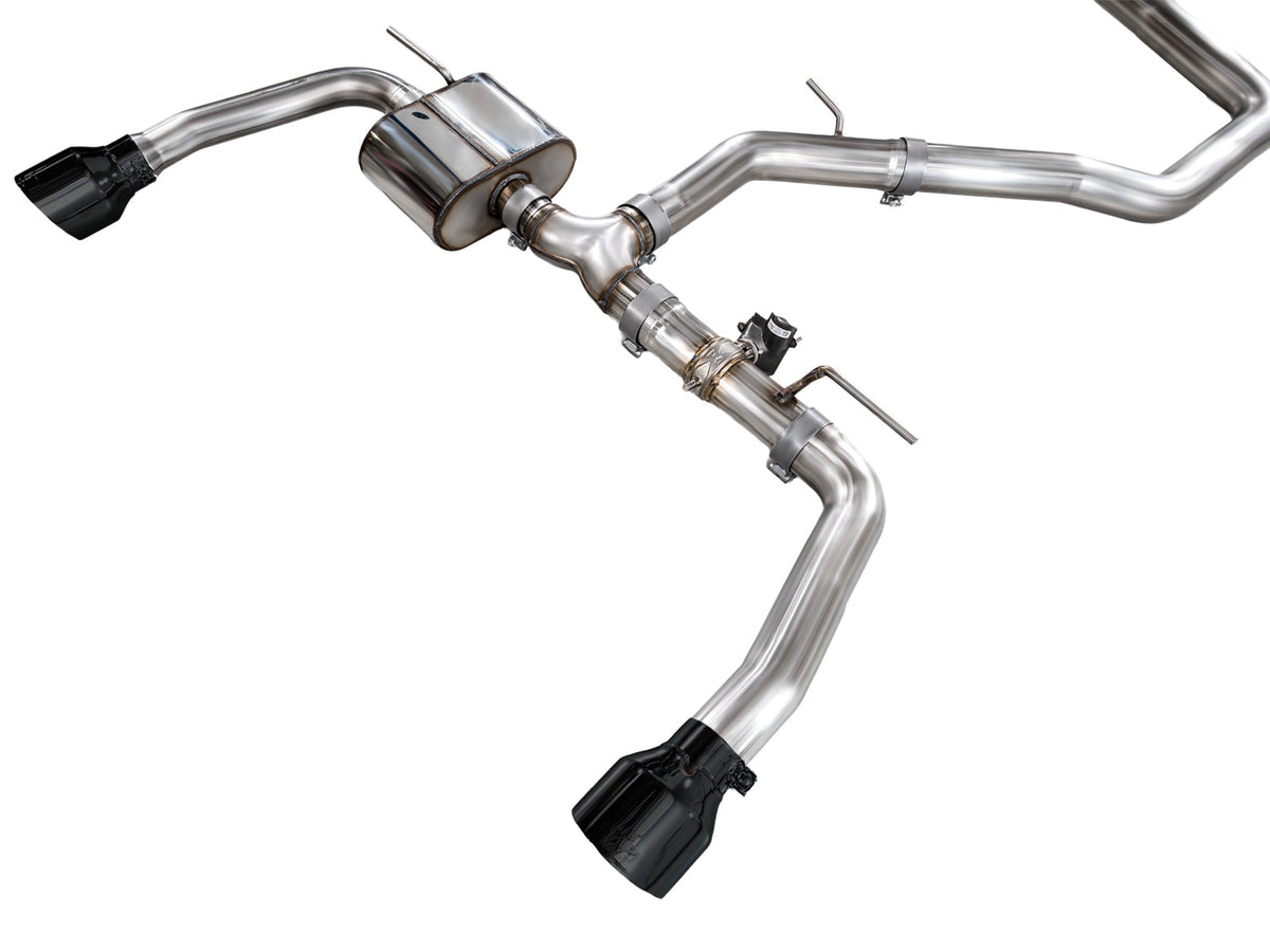AWE 22-26 Hyundai Elantra N SwitchPath Cat-Back Exhaust - Diamond Black Tips - 3025-33237