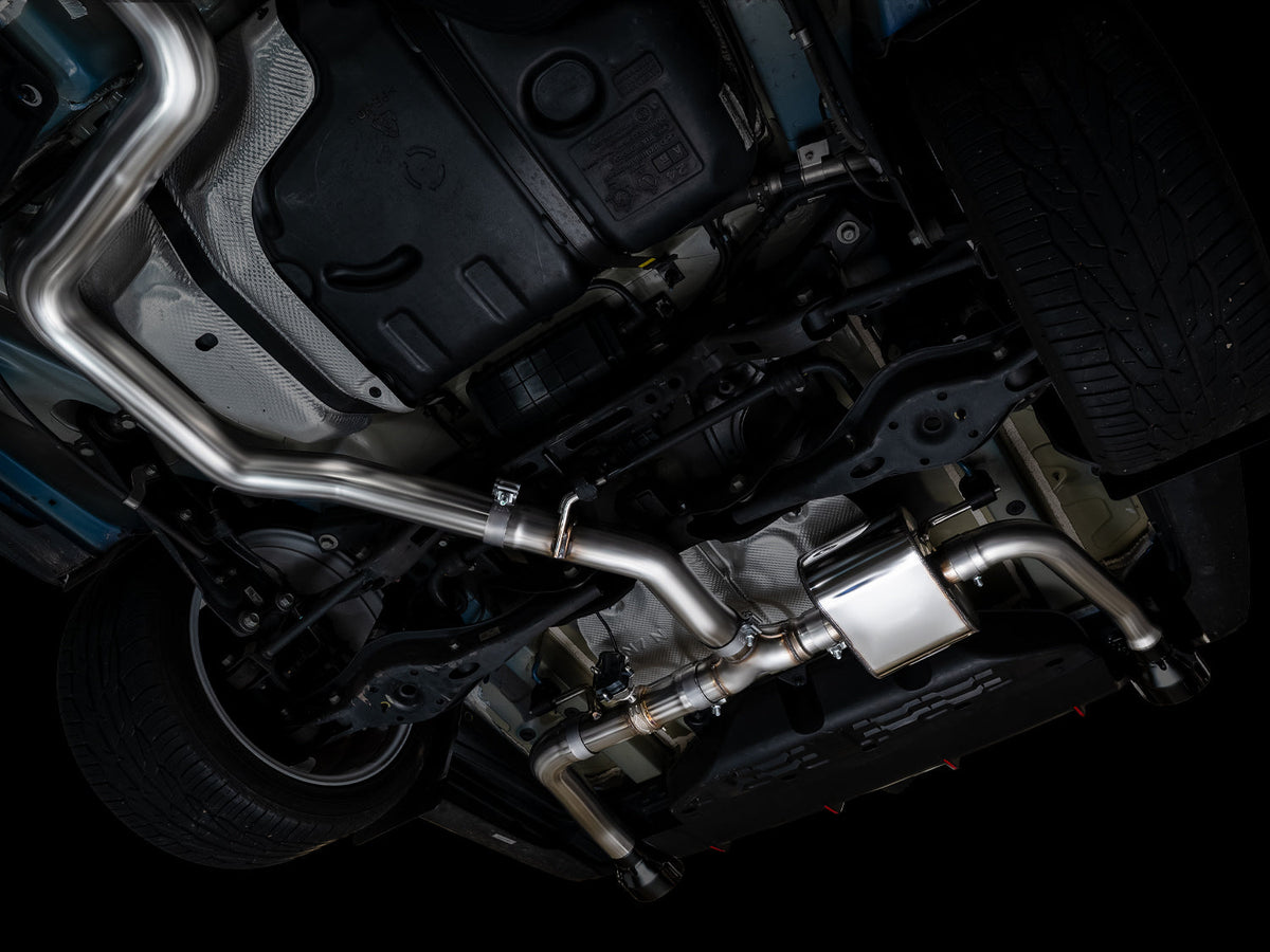 AWE 22-26 Hyundai Elantra N SwitchPath Cat-Back Exhaust - Diamond Black Tips - 3025-33237