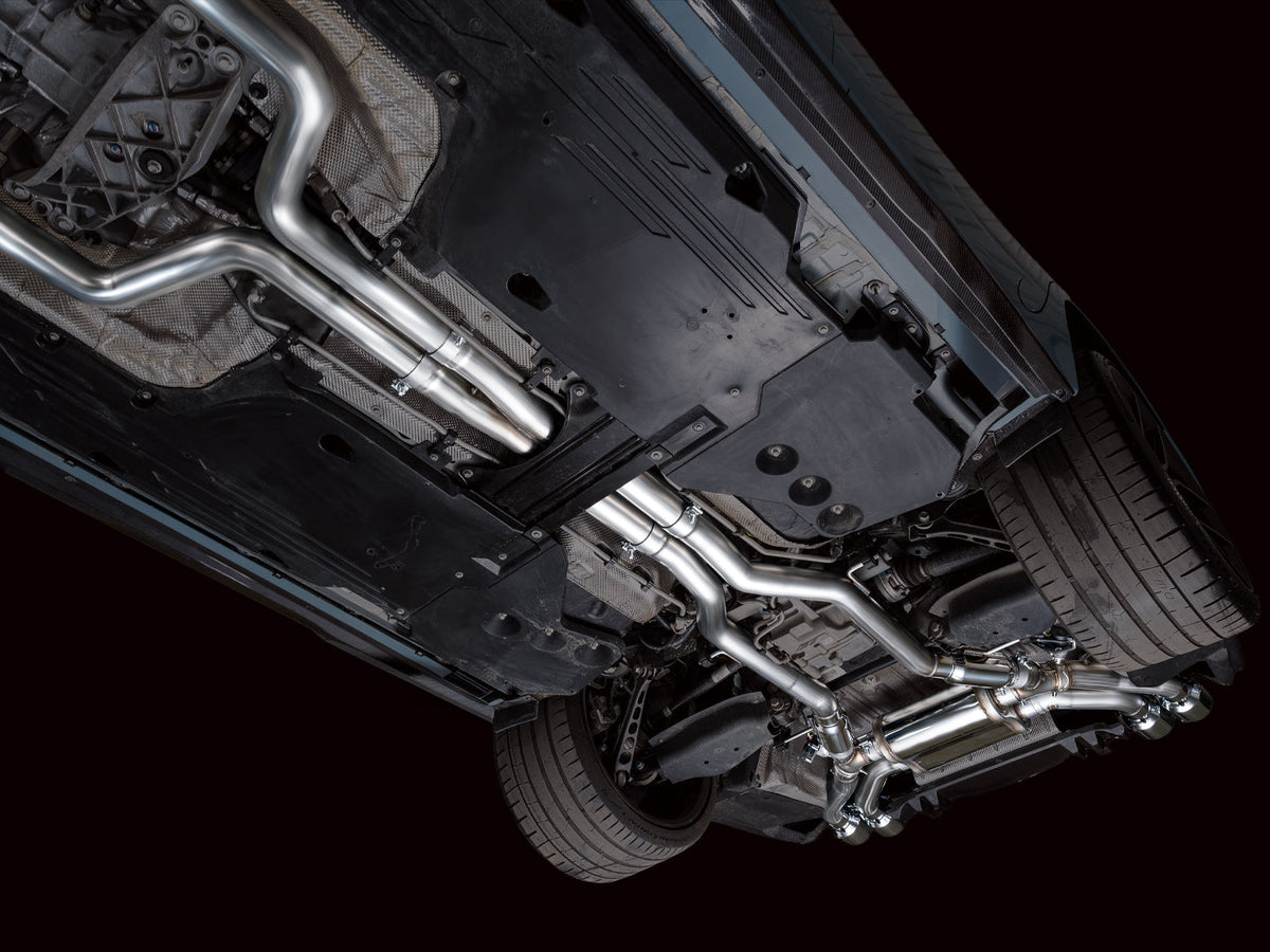 AWE 22-26 Cadillac CT5-V Blackwing SwitchPath Exhaust - Chrome Silver Tips - 3025-42562 for 2022-2026 Cadillac CT5 - addition