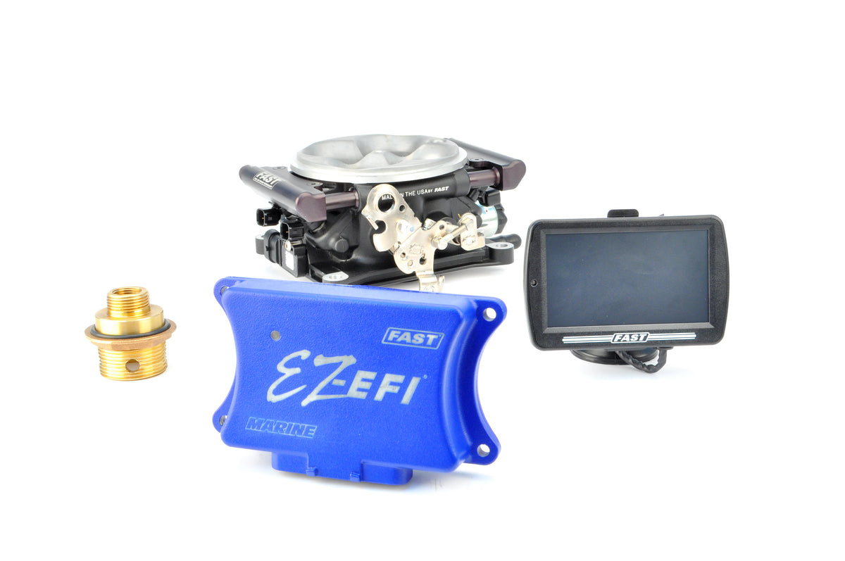 Fast Ez-Efi Marine Master Kit W/ Universal O2 Installation Kit & Inline Fuel Pump Kit - 30363-06KIT