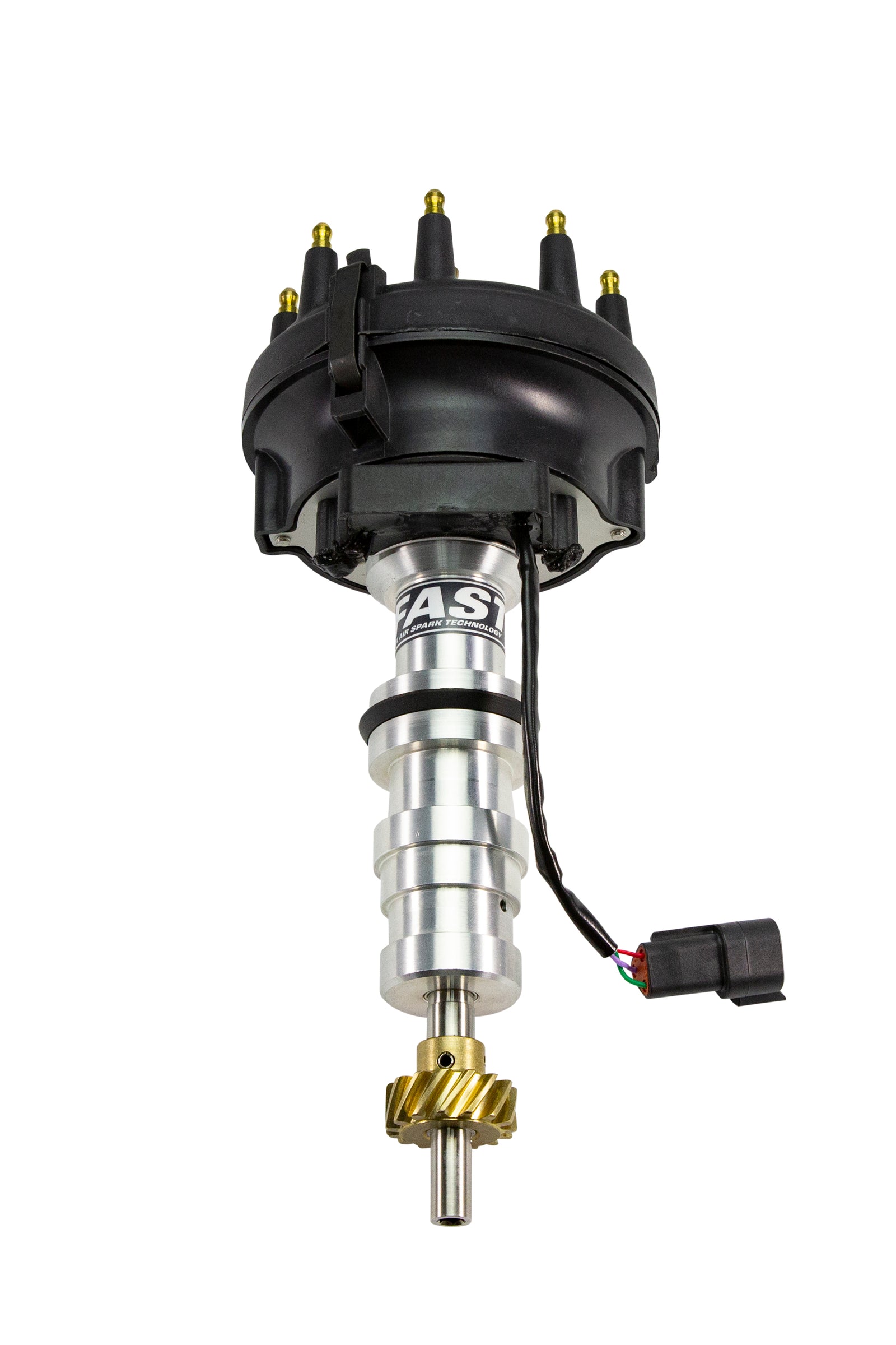 Fast Distributor, Race Cam Sync For Large Cap Ford Fe - 304010 for 1960-2015 Ford F 350 - front view