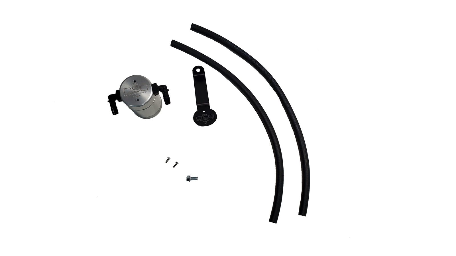 J&L 19-24 Ford/Lincoln SUVs & Trucks w 2.0 EcoBoost Driver Side Oil Separator 3.0 - Clear An - 3044D-C