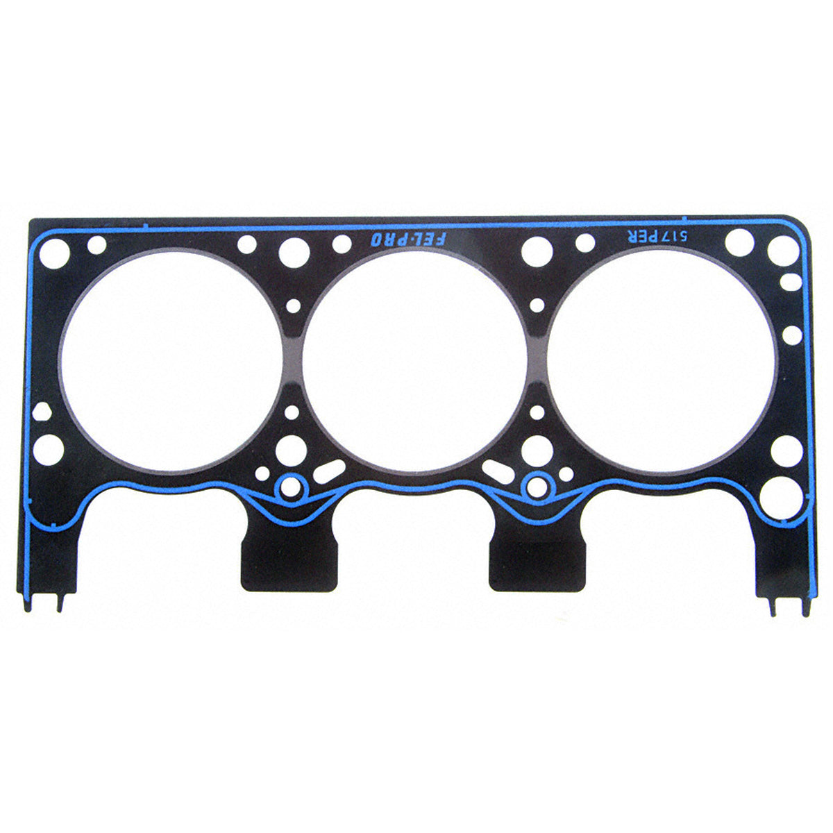 Fel-Pro Dodge Dakota 517 SD Severe Duty Engine Cylinder Head Gasket - 517SD for 1987-1991 Dodge Dakota - front view