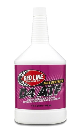 Red Line Transmission Oil D4 ATF Synthetic 1 Quart