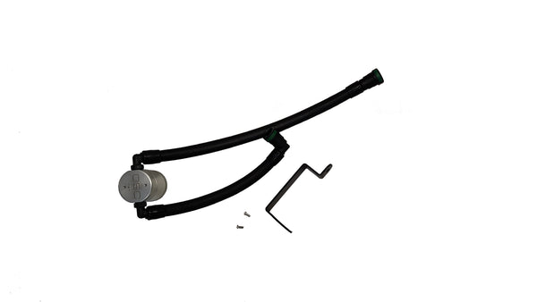J&L 2025 Ford Bronco 2.3L/ 23-25 Ford Ranger 2.3L Separator 3.0 PCV Side - Clear Anodized - 3059P-C