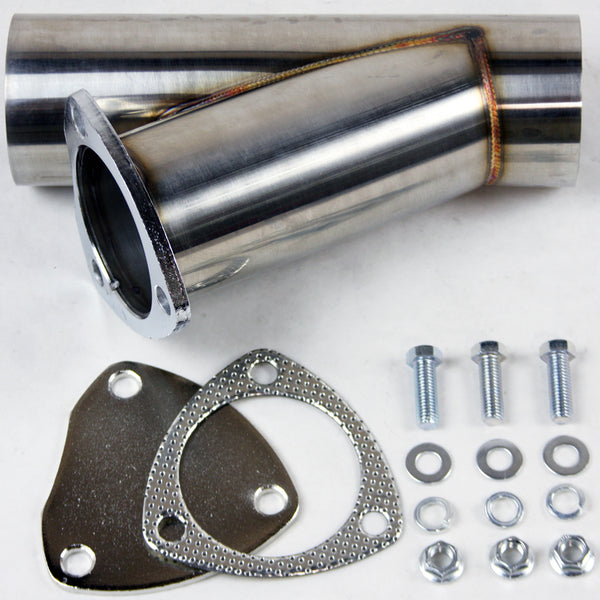 Granatelli 2.5in Stainless Steel Manual Exhaust Cutout - 306525