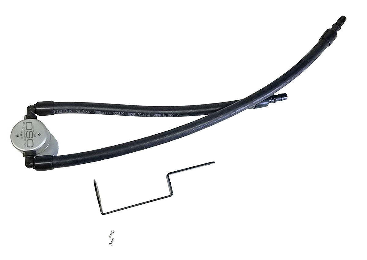 J&L 11-25 Jeep Grand Cherokee 5.7L Passenger Side Oil Separator 3.0 - Clear Anodized - 3066P-C