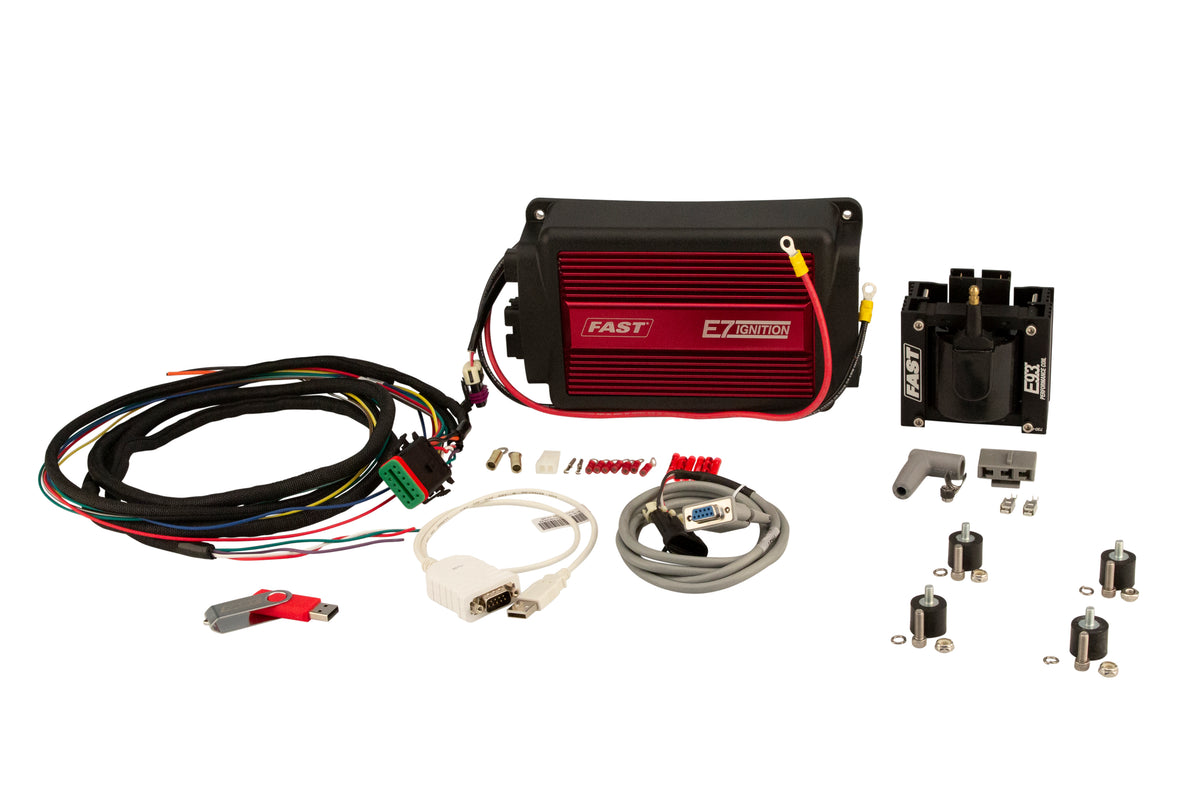 FAST Ignition Controller Kit FAST E7 CD Digital Dual Rev Limiter w/ E93 Coil - 307224