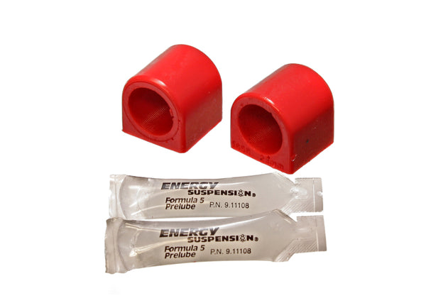 Energy Suspension 87-92 Toyota Supra Red 23mm Rear Sway Bar Bushing Set - 8.5134R for 1987-1992 Toyota Supra - front view