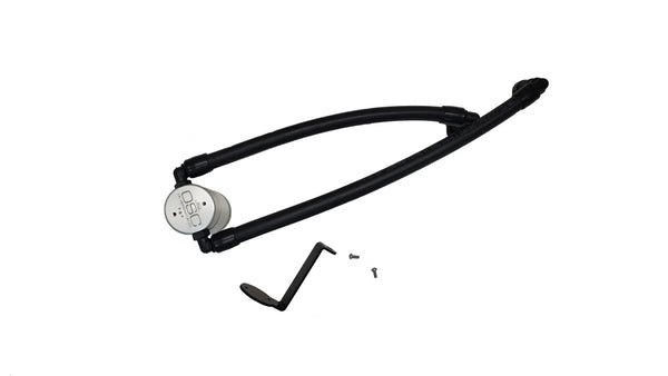 J&L 24-25 Ford Ranger 2.7L EcoBoost PCV Side Clear Anodized - 3099P-C