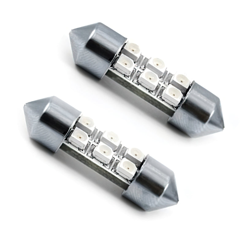 Oracle 31MM 6 LED SMD Festoon Bulbs (Pair) - Cool White SEE WARRANTY - 5201-001