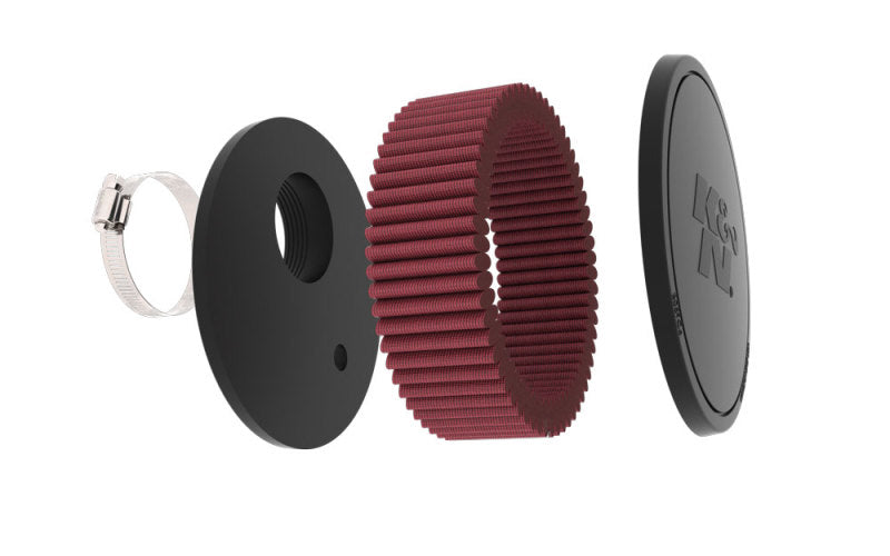 K&amp;N Universal Filter 2 1/16in Flange / 6in OD / 2in H / CR TP V - RU-045V