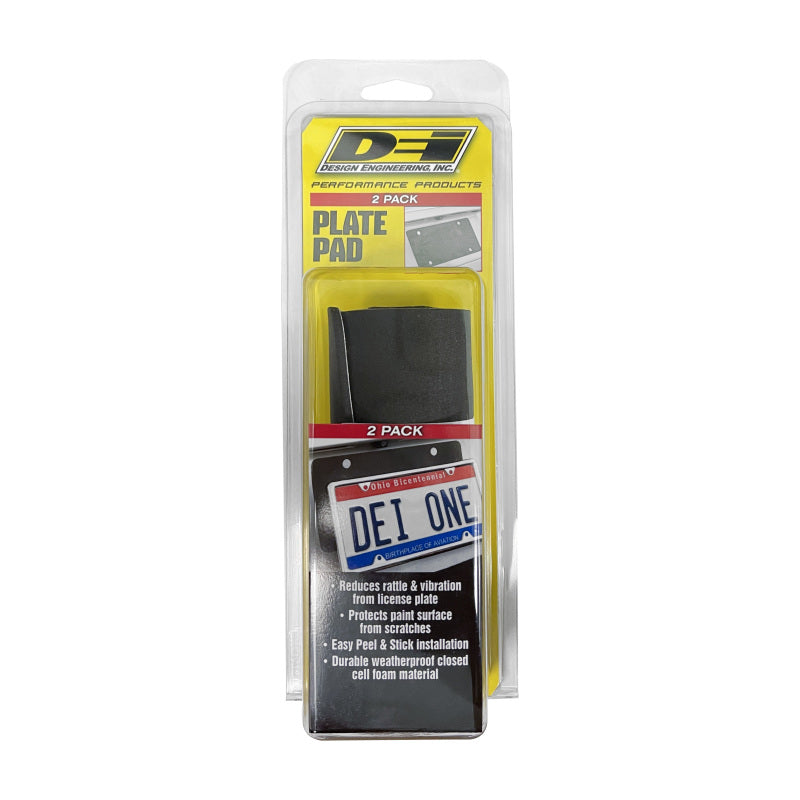 DEI License Plate Pad - 2 Pack - 50941
